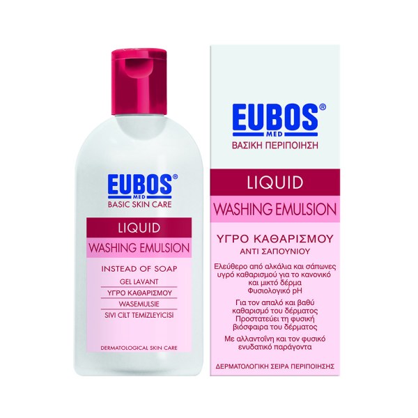 Eubos Basic Skin Care Liquid Washing Emulsion 200ml